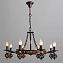 Люстра подвесная Arte Lamp CARTWHEEL A4550LM-8CK 60Вт 8 лампочек E14