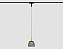 Магнитный трековый светильник Ambrella Track System GV1656 9Вт LED золото