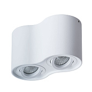 Светильник потолочный Arte Lamp FALCON A5645PL-2WH 50Вт GU10