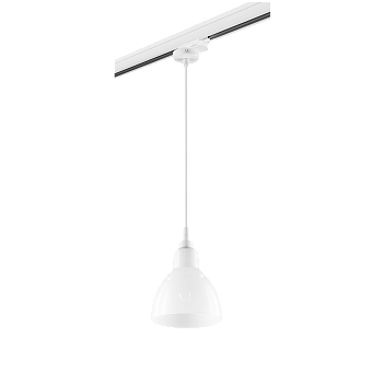 Трековый светильник Lightstar Loft L3T865016 40Вт E14 белый для однофазного трека