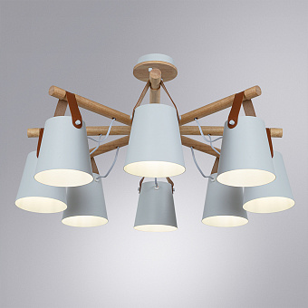 Люстра потолочная Arte Lamp THOMAS A7032PL-8WH 60Вт 8 лампочек E27