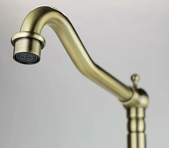 Смеситель для кухни ESKO PRAGUE PG 519 поворотный излив матовая бронза