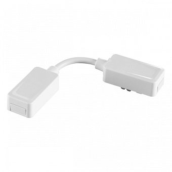 Коннектор Novotech 135224 SMAL белый для низковольтного трека
