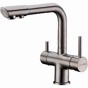 Смеситель для кухни WASSERKRAFT A8027 поворотный излив никель