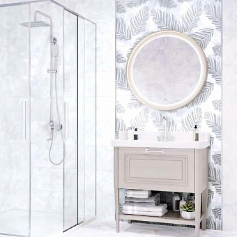 Декор ALMA CERAMICA Vision PWU09VSN1 белый/серый 49,8х50см 1,992кв.м.