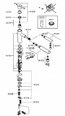 Смеситель для кухни GROHE Concetto 30273001 поворотный излив хром