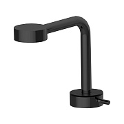 Смеситель для раковины Cisal Slim SM00073040 чёрный (матовый)