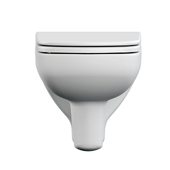 Унитаз подвесной CERSANIT COLOUR MZ-COLOUR-COn-DL-w безободковый с микролифтом
