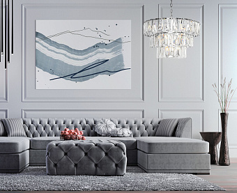 Светильник подвесной Maytoni Puntes MOD043PL-18CH 40Вт E14