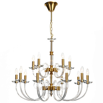 Люстра подвесная Stilfort Glass 1050/03/15P 40Вт 15 лампочек E14