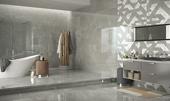 Полированный керамогранит NAXOS Rhapsody 117469 Allure Lev Ret 60х60см 1,44кв.м.
