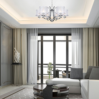 Люстра подвесная Eurosvet Fabiola 60124/6 240Вт 6 лампочек E14