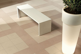 Матовый керамогранит Atlas Concord Италия Granigliati 3y0P Bianco Lasa  Matt 30х30см 1,08кв.м.