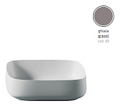 Раковина накладная ArtCeram Cognac COL009 60 00 56х41см
