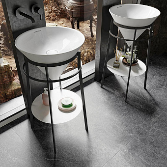Раковина встраиваемая сверху KERAMA MARAZZI Cono CO.wbi.44 44х44см