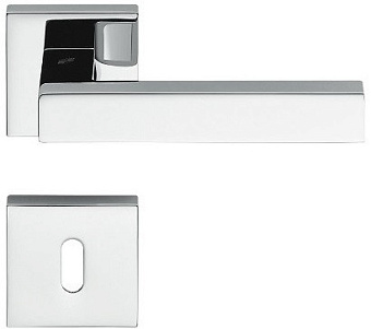 Дверная ручка нажимная COLOMBO Ellesse BD21 хром