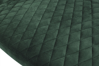 Кухонный стул AERO 54х54х80см велюр/сталь Dark Green