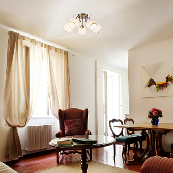 Люстра потолочная Eurosvet Brooksy 30159/5 античная бронза 40Вт 5 лампочек E27