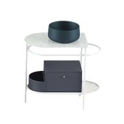 Столешница ArtCeram FLAIR 3.0 TFA009 47 Мрамор 46х68,5см carrara white