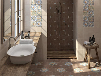 Декор KERAMA MARAZZI Виченца HGD\A152\17000 майолика 15х15см 0,855кв.м.