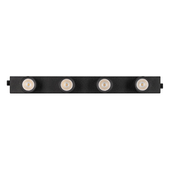 Магнитный трековый светильник Arlight Mag-Orient-Krater 035580 12Вт LED чёрный