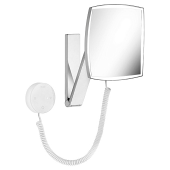 Косметическое зеркало Keuco iLook_move 17613 019000 30,6х20см хром с подсветкой