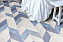 Пробковый пол CORKSTYLE CHEVRON-LOCK 1235х305х10мм Chevron Blue Chevron Blue 1,883кв.м
