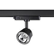 Трековый светильник Novotech PORT 358717 10Вт LED чёрный для трёхфазного трека