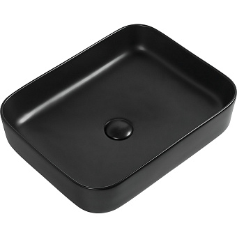 Раковина накладная AQUANET Soul SOUL-1-MB 50х40см
