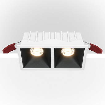 Светильник точечный встраиваемый Maytoni Alfa LED DL043-02-10W3K-D-SQ-WB 20Вт LED