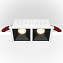 Светильник точечный встраиваемый Maytoni Alfa LED DL043-02-10W3K-D-SQ-WB 20Вт LED