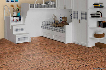 Пробковый пол CORKSTYLE NATURAL CORK-GLUE 915х305х6мм Tigre Tigre_GLUE 3,36кв.м