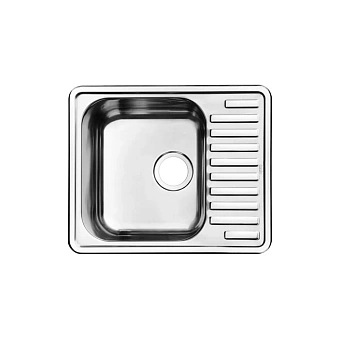 Мойка кухонная IDDIS Strit STR58PDi77 58,5х48,5см сталь