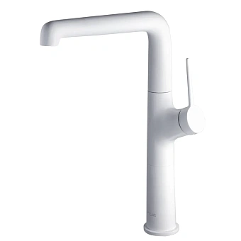 Смеситель для кухни Maxonor PL4094-8 поворотный излив белый