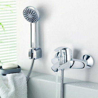 Смеситель для ванны GROHE Euroeco 32743000 хром