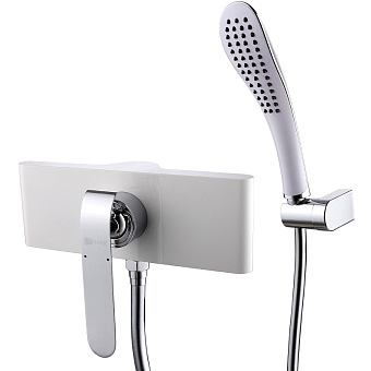 Смеситель для душа LEMARK Melange LM4903CW белый/хром