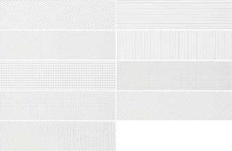 Настенная плитка WOW Gradient 109161 Decor White Matt 7,5х30см 0,444кв.м. матовая