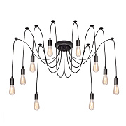 Люстра подвесная Loft It Spider LOFT1162/10 400Вт 10 лампочек E27