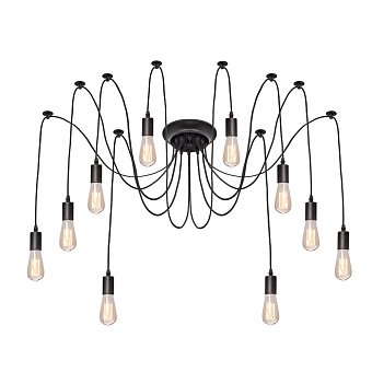 Люстра подвесная Loft It Spider LOFT1162/10 400Вт 10 лампочек E27