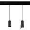 Магнитный трековый светильник CRYSTAL LUX SPACE CLT 0.33 016 7W BL 4000K 7Вт LED чёрный