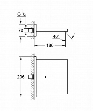 Излив GROHE 13317000