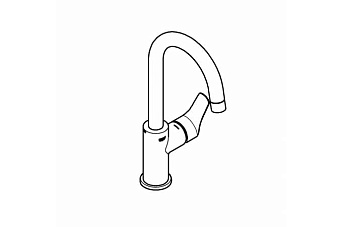 Смеситель для раковины GROHE Eurosmart 23970003 хром