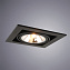 Светильник точечный встраиваемый Arte Lamp CARDANI SEMPLICE A5949PL-1BK 40Вт G9