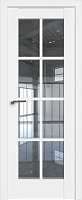 Межкомнатная дверь PROFILDOORS U 101U Аляска Экошпон 600х2300мм остеклённая