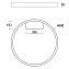 Светильник потолочный Maytoni Rim MOD058CL-L35B4K 35Вт LED
