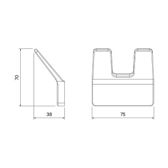 Крючок IDDIS Slide SLIWT20i41 белый
