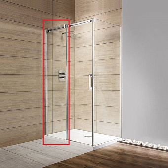 Левая стенка душевого угла RADAWAY Espera 380231-01L 200х110см стекло прозрачное