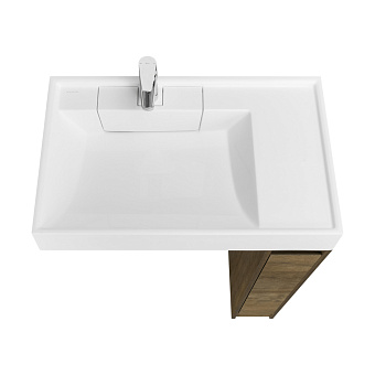 Тумба под раковину напольная Акватон Лондри 1A267101LHDY0 49,6х18х88,2см