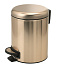 Мусорное ведро Gedy G-Potty 3209(87) золото матовое 3л с педалью