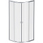 Угловое ограждение AM-PM X-Joy Twin Slide W88G-205-080MT64 180х80см стекло прозрачное